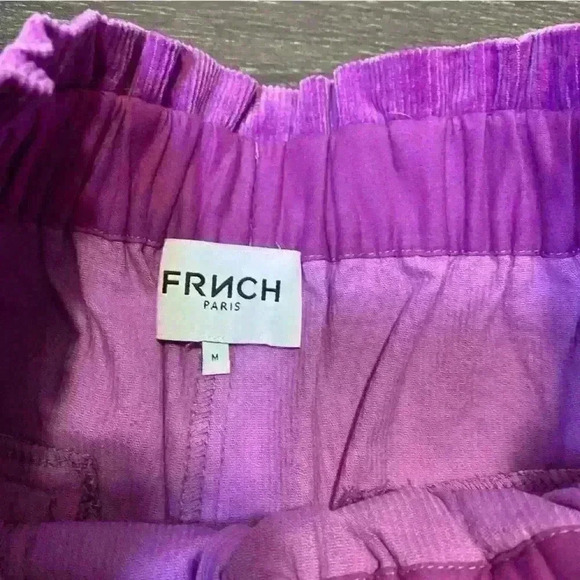 FRNCH Paris Curduoroy High Waist Shorts Marjorie 11857 - Picture 6 of 8